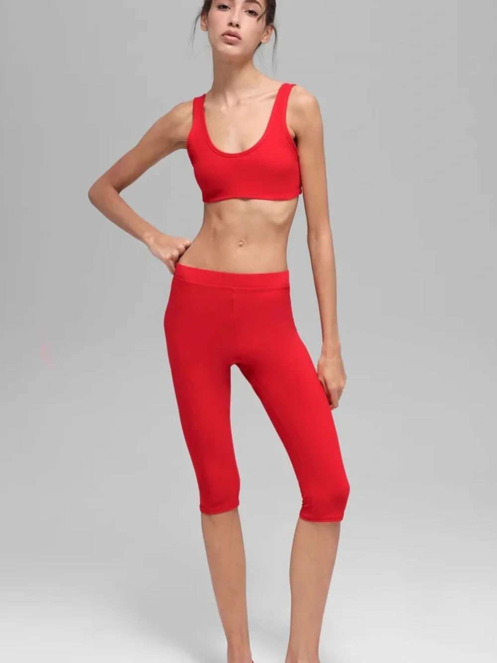 Alo Alosoft High Waist Iconic 90’s Capri
